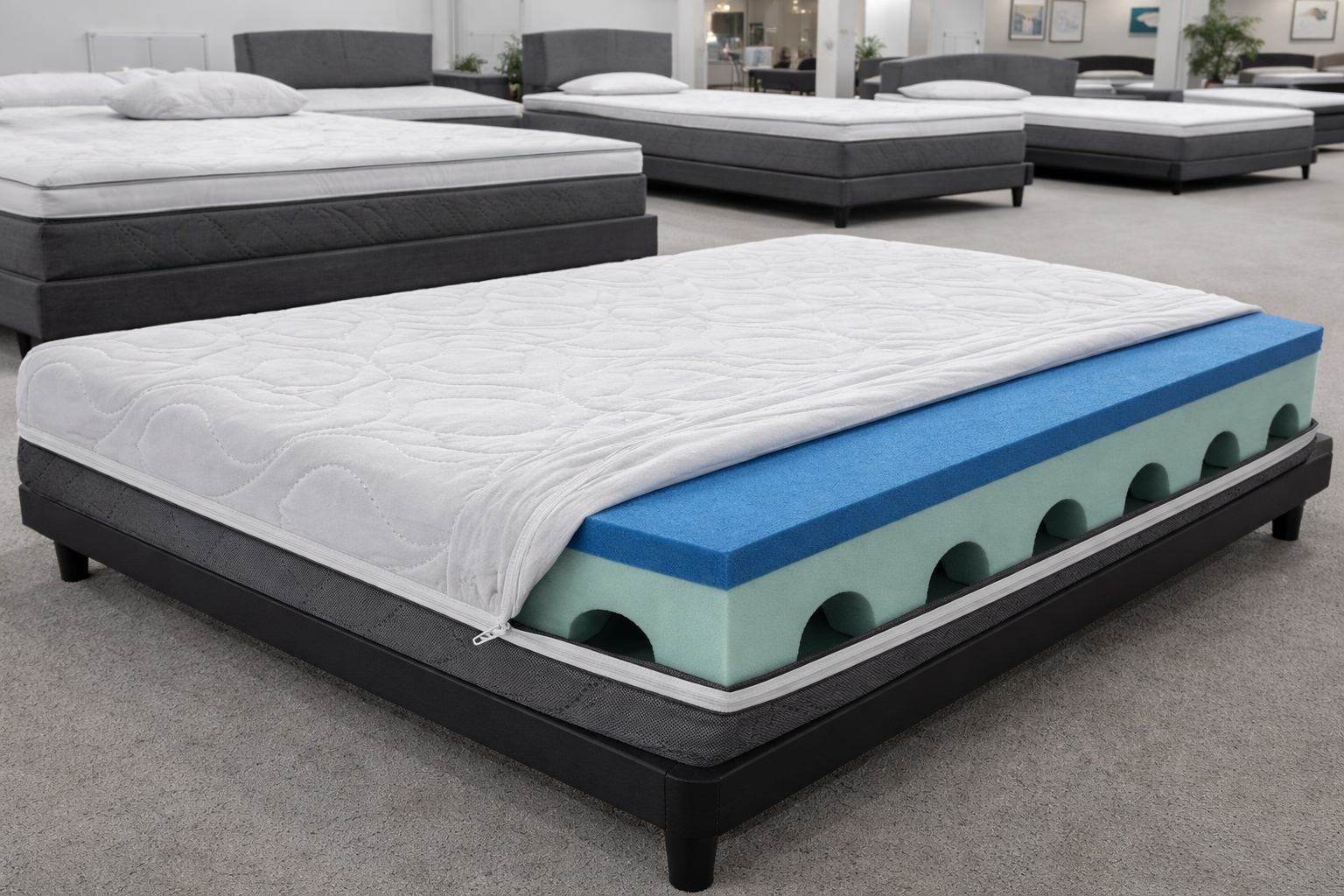 Materasso Whispersoft Showroom